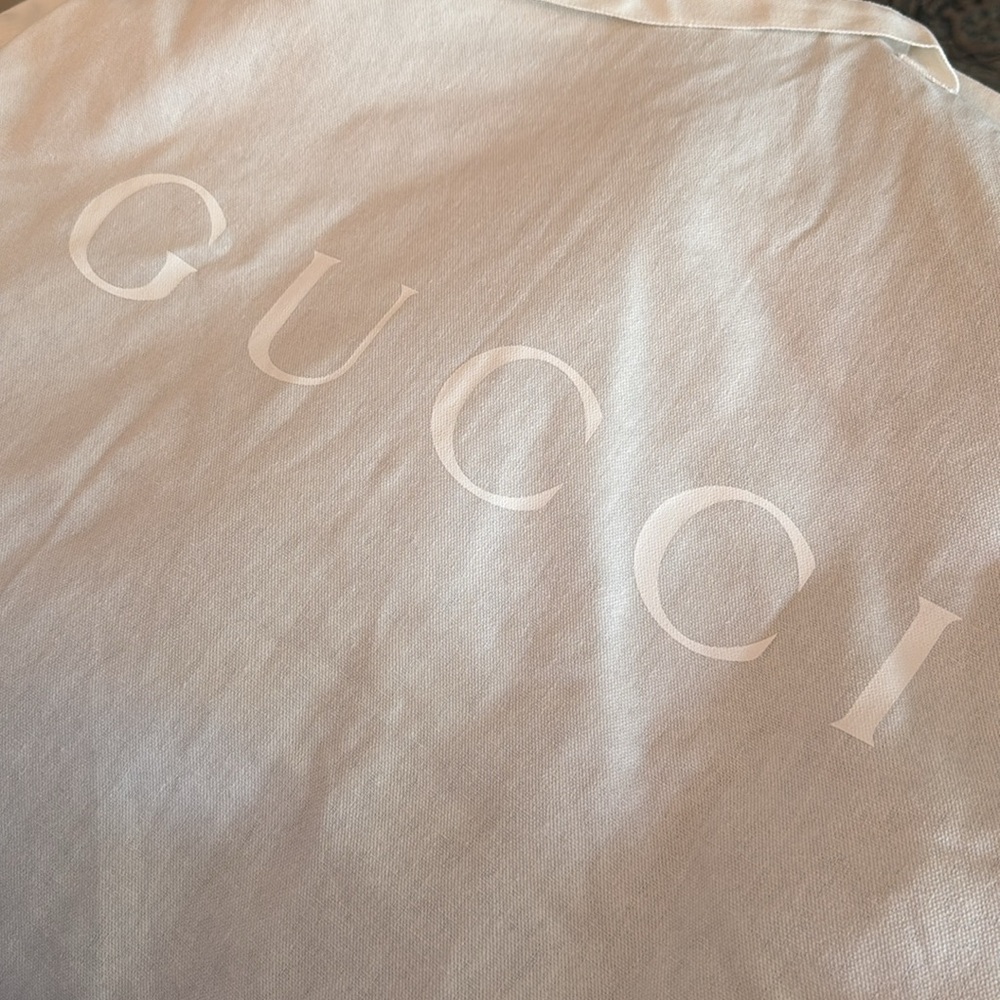 Gucci Canvas Garment Bag and Shopping Bag - Picture 5 of 9